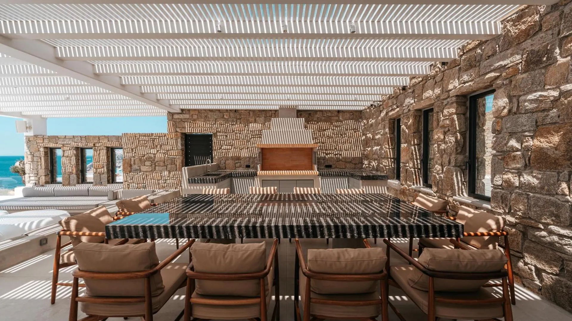 Splendid Mykonos Waterfront Villa Mykonos Town 希腊