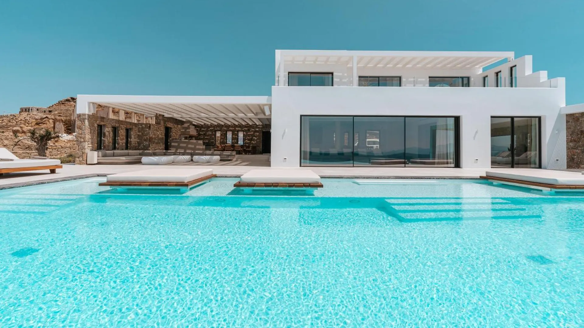 Splendid Mykonos Waterfront Villa Mykonos Town