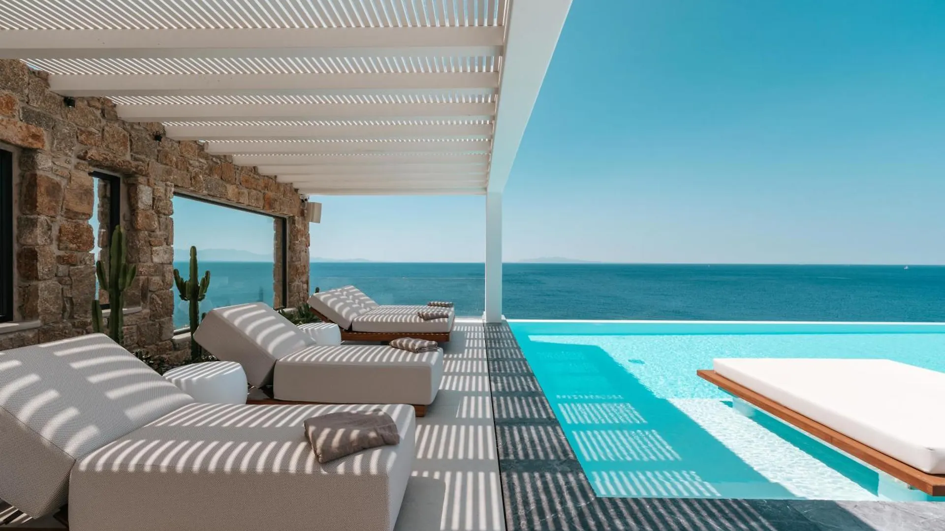 Splendid Mykonos Waterfront Villa Mykonos Town 希腊